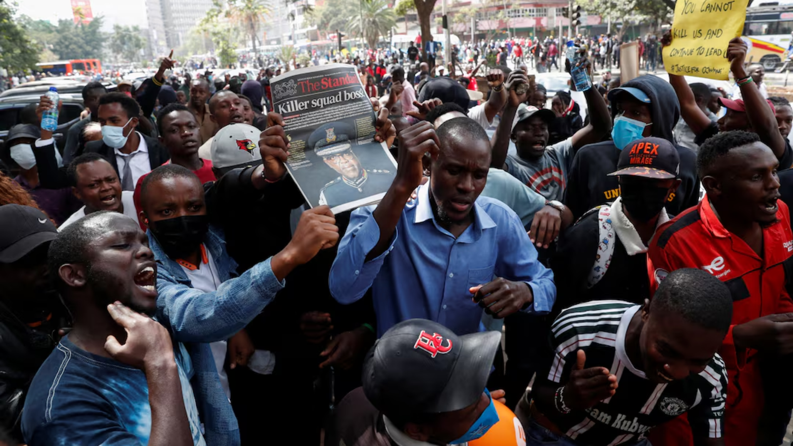 Kenyan police officer arrested