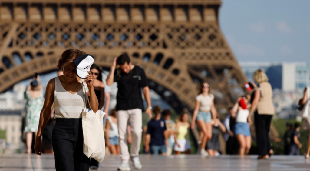Intense heatwave in Europe 2025