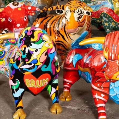 Bulls in the City Birmingham: Art Trail Adds Color