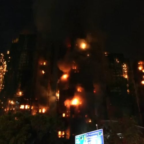 Hong Kong High-Rise Fire in Tai Po