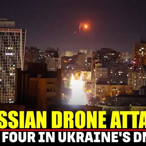Russian Drone Attack Kyiv: Deadly Strike Kills Two, Injures 13