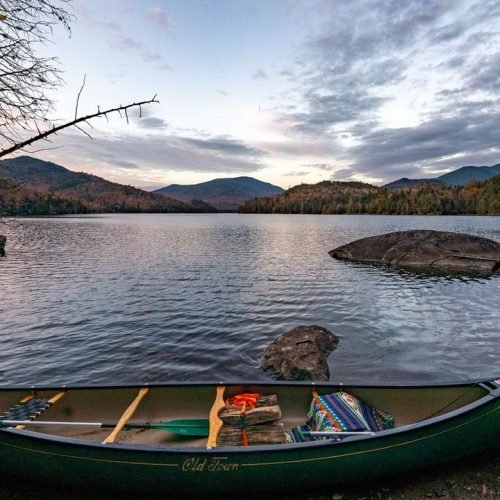 Leaf-peeping in the Adirondacks by Canoe